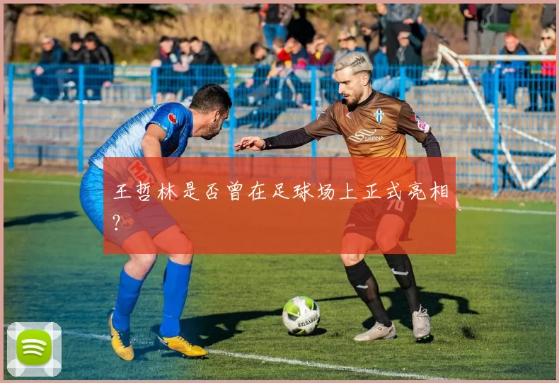 王哲林是否曾在足球场上正式亮相？