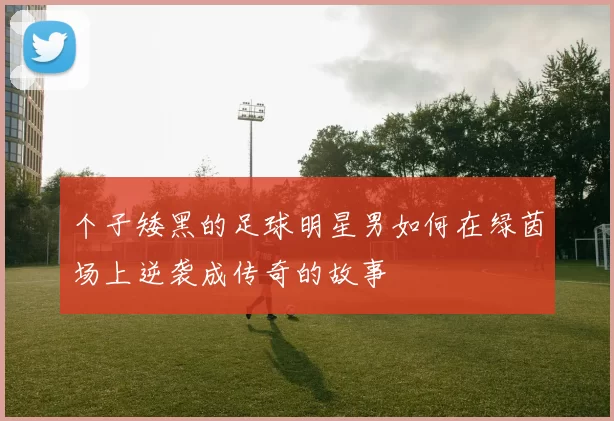 个子矮黑的足球明星男如何在绿茵场上逆袭成传奇的故事