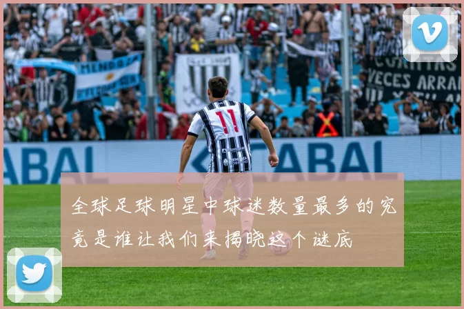全球足球明星中球迷数量最多的究竟是谁让我们来揭晓这个谜底