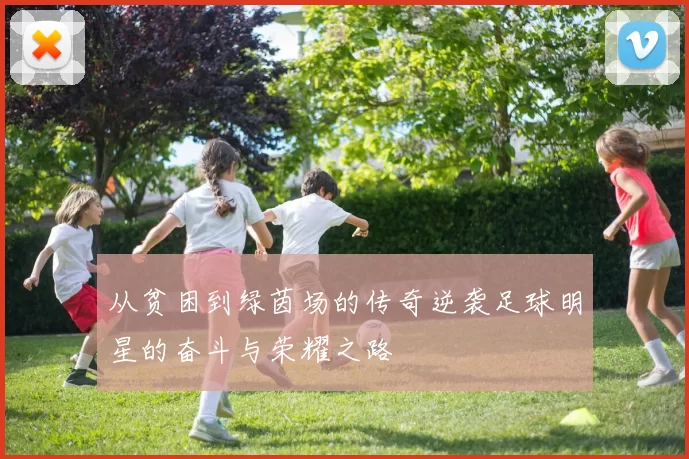 从贫困到绿茵场的传奇逆袭足球明星的奋斗与荣耀之路